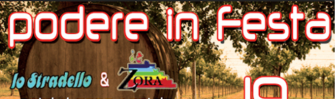 “Podere in Festa”: il 23 settembre l’iniziativa organizzata  a Scandiano dalle cooperative Lo Stradello e Zora