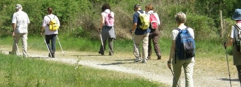 Un Corso di “Nordic Walking” con la cooperativa Incia