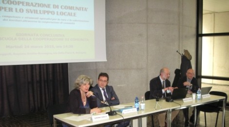 SUCCESSO DEL CONVEGNO FINALE A BOLOGNA DELLA SCUOLA DELLA COOPERAZIONE DI COMUNITÀ