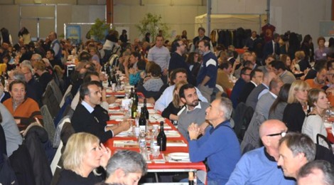 E’ RECORD ASSOLUTO ALLA GRANDE CENA DI BOOREA. HANNO PARTECIPATO PIÙ DI 800 PERSONE