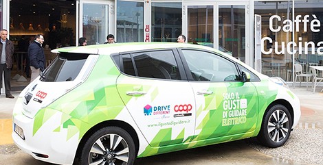 CAR SERVER E COOP LOMBARDIA:“IL GUSTO DI GUIDARE…ELETTRICO”