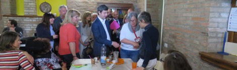IL MINISTRO DELLA GIUSTIZIA ORLANDO HA VISITATO A SCANDIANO LA COOPERATIVA SOCIALE LO STRADELLO