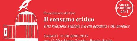 SOCIAL COHESION DAYS E IL CONSUMO CRITICO: SE NE PARLA IL 10 GIUGNO