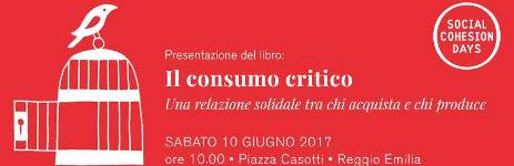 SOCIAL COHESION DAYS E IL CONSUMO CRITICO: SE NE PARLA IL 10 GIUGNO