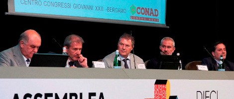 CONAD CENTRO NORD CRESCE DEL 2,1%. IN PROGRAMMA INVESTIMENTI PER 45,2 MILIONI DI EURO